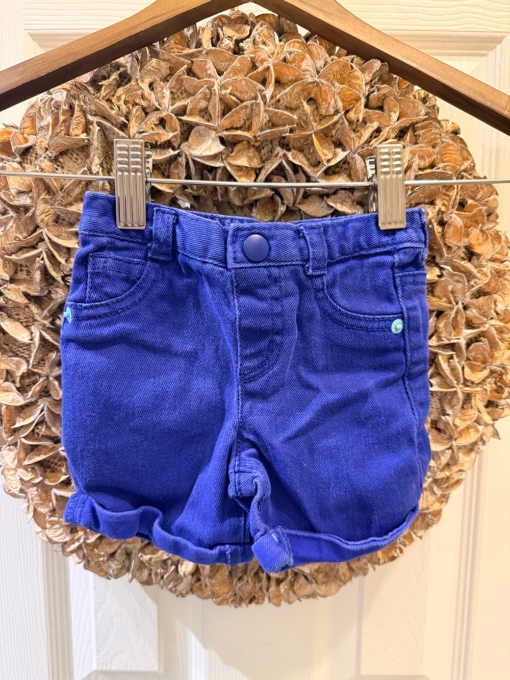 10/$25 • Crazy 8 Royal Blue Denim Cotton Shorts‎